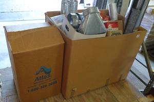 lot 633 image: Assorted Duct Work