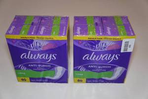 lot 509 image: 2 80-Packs Always Maxi Pads - Long
