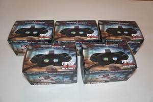 lot 556 image: 5 Real Time FPV Racing VR Headsets