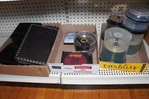 lot 624 image: Assorted Recordable CDs and Cases
