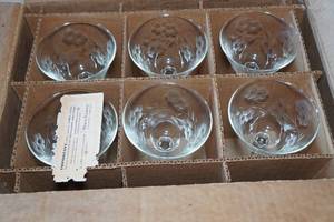 lot 657 image: Libbey Safedge Glassware