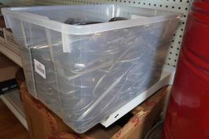 lot 666 image: Vintage Stainless Steel Flatware - 34 Lbs