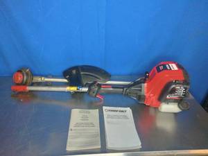 lot 11 image: Troy-Bilt 17 in. Gas String Trimmer