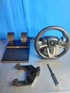lot 19 image: HORI Racing Wheel Apex for Playstation 5, PlayStation 4 and PC