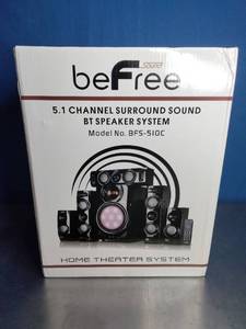 lot 33 image: beFree Sound 5.1 Channel Surround Sound Bluetooth Speaker System