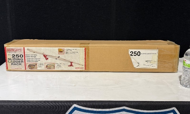 lot 10402 image: Weather Guard 250 Sliding Ladder Rack