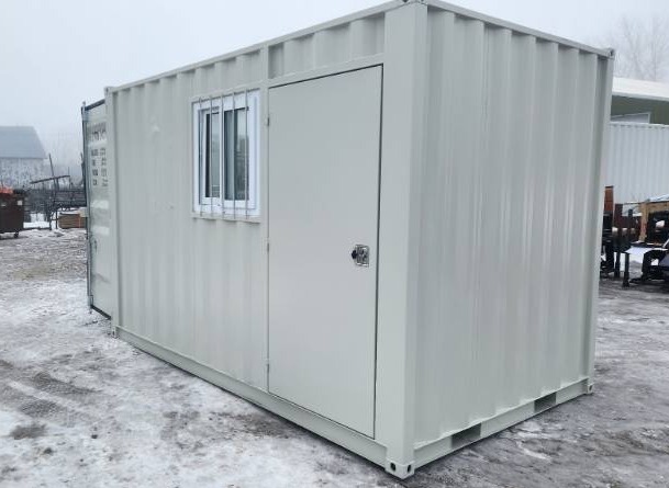 lot 512 image: 12 Ft Storage Container - CTTN0121959 Note Floor and Window Damage