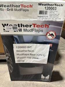 lot 10266 image: WeatherTech Front Mudflap for 04-14 F-150