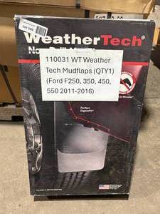 lot 10269 image: WeatherTech Mudflaps for 11-16 F-250,350,450,550