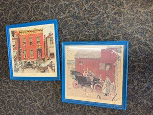 lot 41 image: Lot of (2) Norman Rockwell Photos