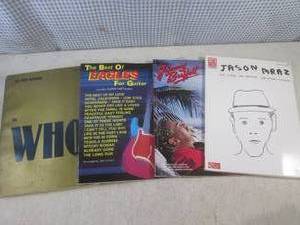 lot 14 image: (BS) 4 Sheet Music Books - The Who,...