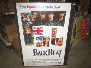 lot 23 image: (BSB) Back Beat Movie Theater Poste...