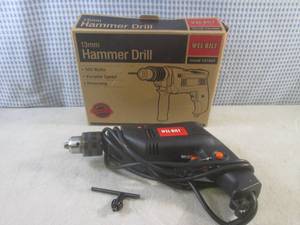 lot 48 image: (BS) Wel-Bilt Electric Hammer Drill...