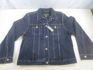 lot 50 image: (A-4) New Eddie Bauer Denim Jacket ...
