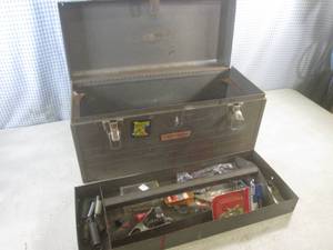 lot 53 image: (EC1) Vintage Craftsman 20 Metal T...