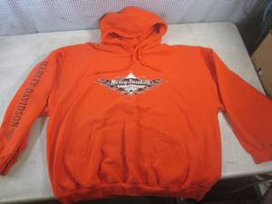 lot 211 image: (BS) Harley Davidson Pullover Hoodi...