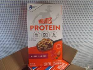 lot 221 image: (C-2) 6 Boxes of Wheaties Protein M...