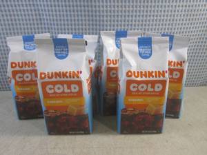 lot 226 image: (B-1) 6 Bags of Dunkin Caramel Col...