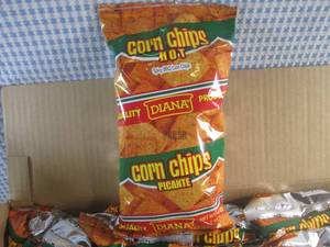 lot 230 image: (EC2) 24 Bags of Spicy BBQ Corn Chi...