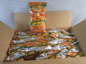 lot 231 image: (EC2) 24 Bags of Spicy BBQ Corn Chi...