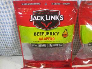 lot 239 image: (B-3) 6 Bags of Jack Links Jalapeno...