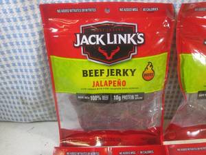 lot 241 image: (B-3) 6 Bags of Jack Links Jalapeno...
