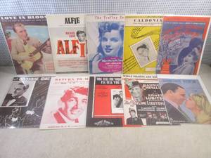lot 143 image: (EC1) 10 Vintage Assorted SongsArt...