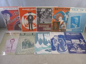 lot 145 image: (EC1) 10 Vintage Assorted SongsArt...