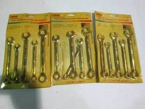 lot 11 image: 3 sets of 5pc SAE combination wrenc...