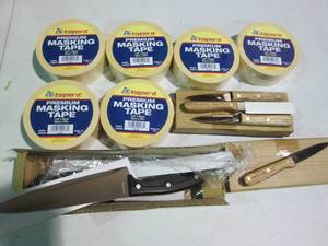 6-Rolls premium masking tape 1.89yd...