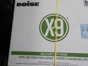 lot 1 image: Boise Case of 5000 Sheets 8.5 x 14...