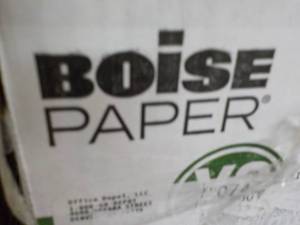 lot 12 image: Boise 4000 Sheets White 8.5 x 11 C...