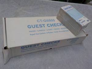 lot 39 image: 2500 Guest Checks...