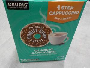 lot 48 image: Keurig Classic Cappuccino 20 Pods B...