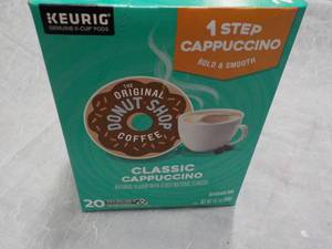 lot 50 image: Keurig Classic Cappuccino 20 Pods B...