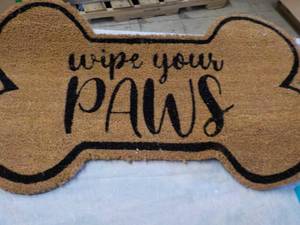 lot 79 image: Wipe Your Paws Floor Mat...