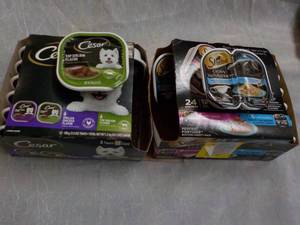 lot 88 image: 16 Cesar Variety Cat Food...