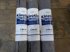 lot 115 image: Kinetix Spill Absorbent Shop Rolls...