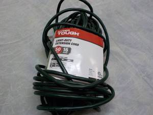lot 135 image: Hyper Tough Extension 50 ft Cord...