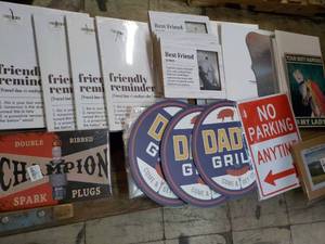 lot 187 image: Signs...