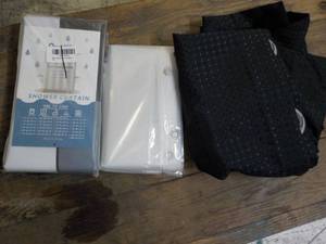 lot 275 image: Shower Curtains and Liner...