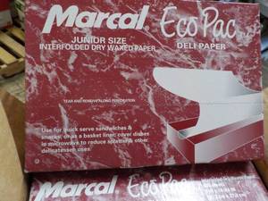 lot 278 image: Case of 12 Boxes Marcal Jr. Size In...