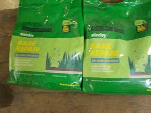 lot 284 image: 2 Bags 4.5 oz each Sunday Lawn Bare...