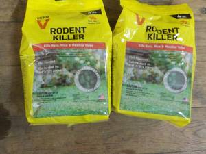 lot 285 image: 2 Victor 4 lb. bags Rodent Killer...