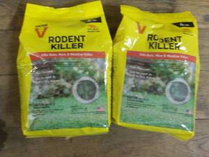 lot 286 image: 2 Victor 4 lb. bags Rodent Killer...