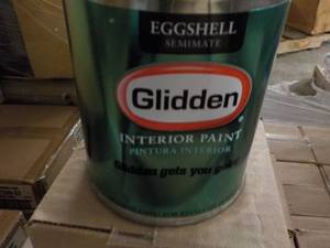 lot 307 image: 10 qts Glidden Paint - choice of Wa...