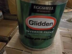 lot 308 image: 10 qts Glidden Paint - choice of Wa...