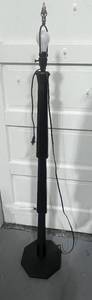 lot 121 image: Metal Black Floor Lamp