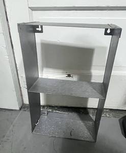 lot 120 image: Galvanized Steele Shelf