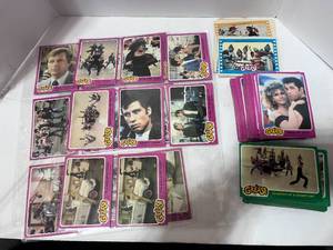 lot 82 image: Vintage Grease Trading Cards